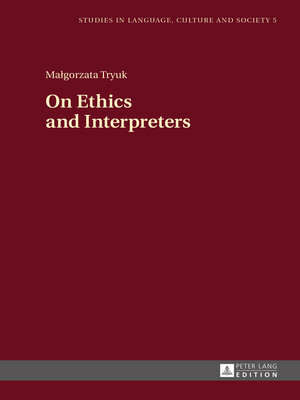 cover image of On Ethics and Interpreters